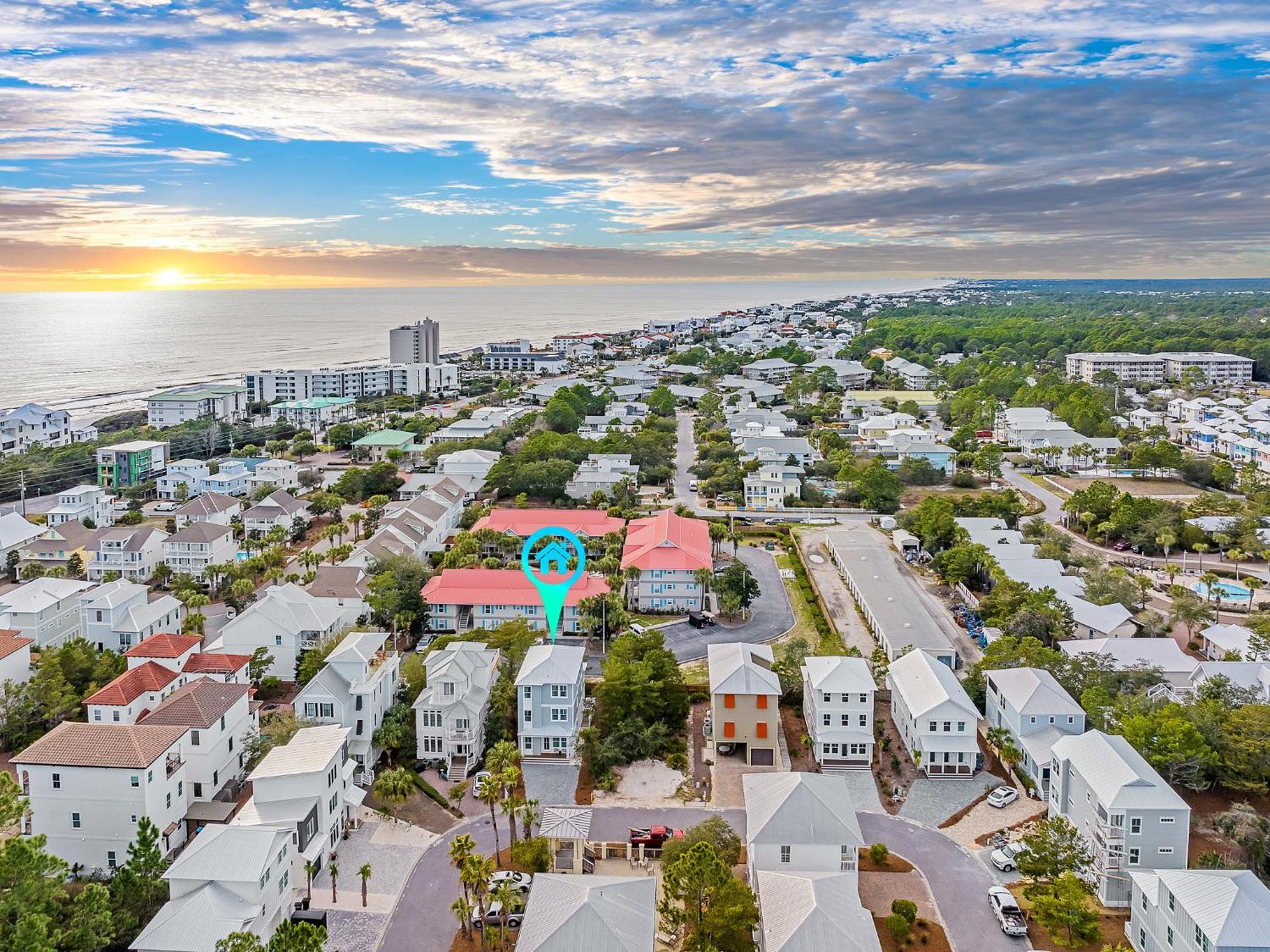 Shellabrate Good Times A Brand New Home For 2024 Only 3 Blocks To The Beach With Community Pool Santa Rosa Beach Exterior foto